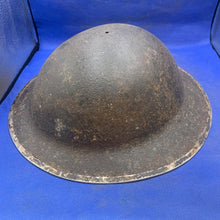 Load image into Gallery viewer, Original British Army Mk2 Combat Helmet - Untouched WW2 Example
