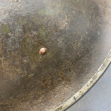 Load image into Gallery viewer, Original WW2 British/Canadian Army Mk3 &quot;Turtle&quot; Combat Helmet - The Militaria Shop
