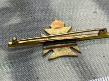 Load image into Gallery viewer, Original British Army Royal Rhodesia Regiment Sweetheart Brooch
