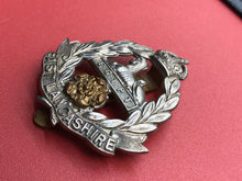 Load image into Gallery viewer, Original WW2 British Army Cap Badge - East Lancashire Regiment
