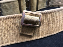 Load image into Gallery viewer, Original WW2 British Army 37 Pattern Combat Belt - 38&quot; Waist
