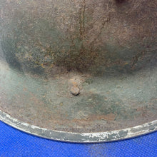 Load image into Gallery viewer, Original WW2 Mk2 British Army Brodie Combat Helmet
