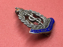 Load image into Gallery viewer, Original WW2 British Royal Army Medical Corps Sterling Silver Sweetheart Brooch
