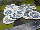 Original Ghana Port and Harbour Authority Shoulder Badges - Group - The Militaria Shop