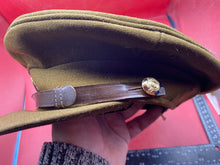 Load image into Gallery viewer, Original British Army Officers&#39; Royal Engineers Service Dress Cap - EIIR
