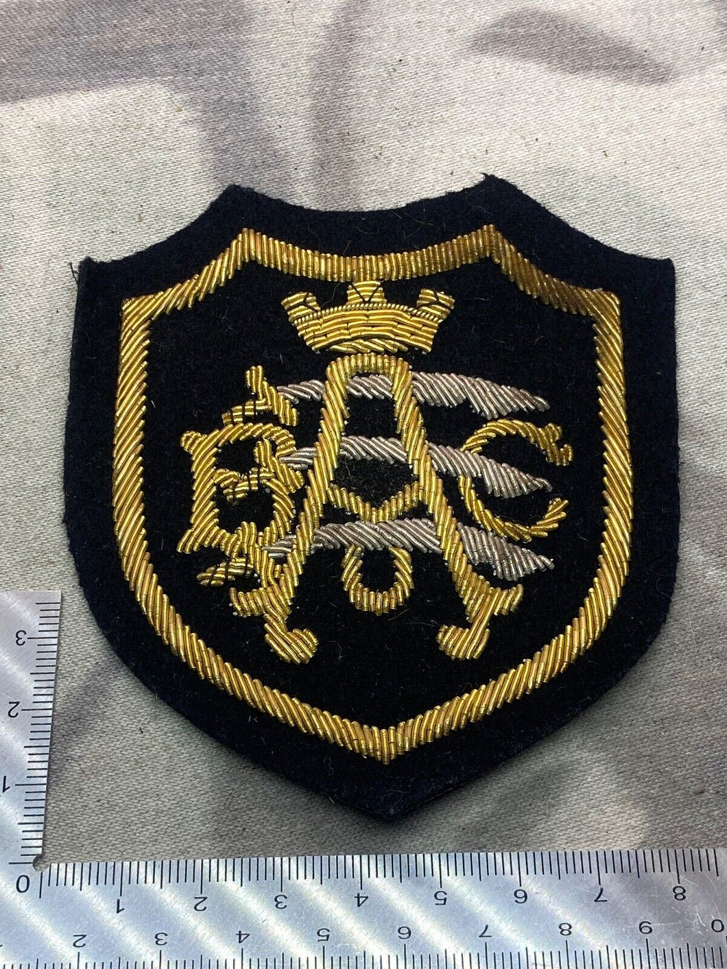 Interesting Unknown Large Vintage Blazer Badge