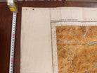 Original WW2 British Army RAF Navy Base Map of Scotland The Forth, Clyde & Tay - The Militaria Shop