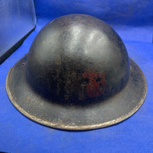 Load image into Gallery viewer, Original British Army WW2 Mk2 Combat Helmet
