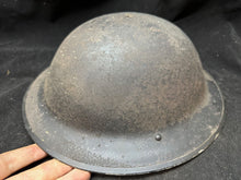 Load image into Gallery viewer, Original WW2 British Civil Defence Home Front Mk2 Brodie Helmet
