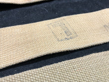 Load image into Gallery viewer, Original WW2 British Army 37 Pattern Khaki L-Straps Webbing - Wartime Dated
