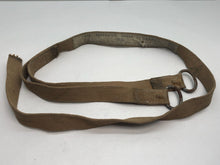 Lade das Bild in den Galerie-Viewer, Original British Army Paratroopers Leg Restraint Strap - WW2 37 Pattern
