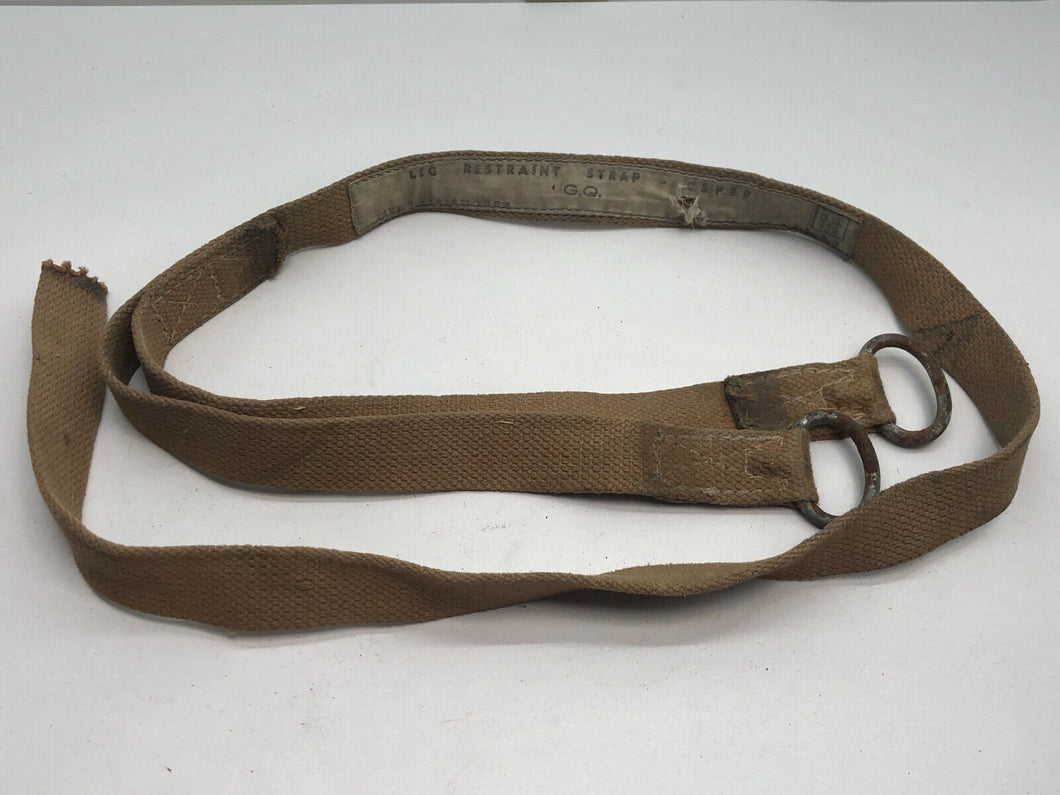 Original British Army Paratroopers Leg Restraint Strap - WW2 37 Pattern