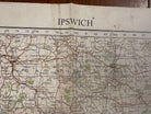 Original WW2 British Army GSGS OS Map of Great Britain - Ipswich - The Militaria Shop