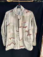 Gulf War US Army DCU Camouflaged Combat Field Coat/Jacket - 44 inch Chest - The Militaria Shop