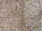 Original WW2 British Army GSGS OS Map of Great Britain - Worcester - The Militaria Shop