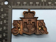 Load image into Gallery viewer, British Army Victorian 1st City of Edinburgh Artillery Volunteers Cap Badge
