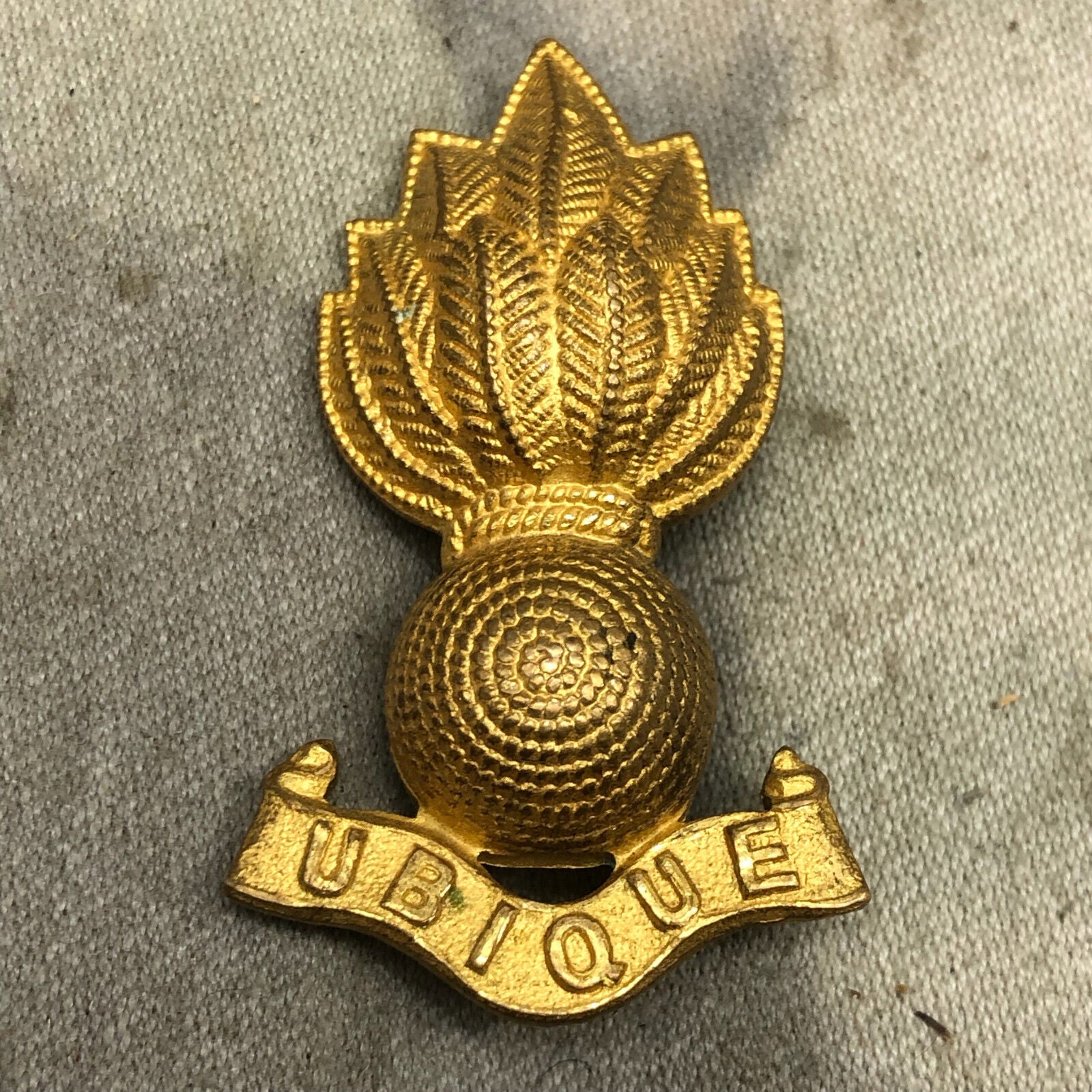 Original WW2 British Army Royal Engnineers Cap Badge - The Militaria Shop
