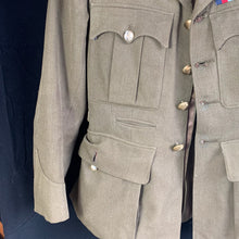 Load image into Gallery viewer, Original WW2 British Army REME Engineers Service Dress Jacket Captain Named
