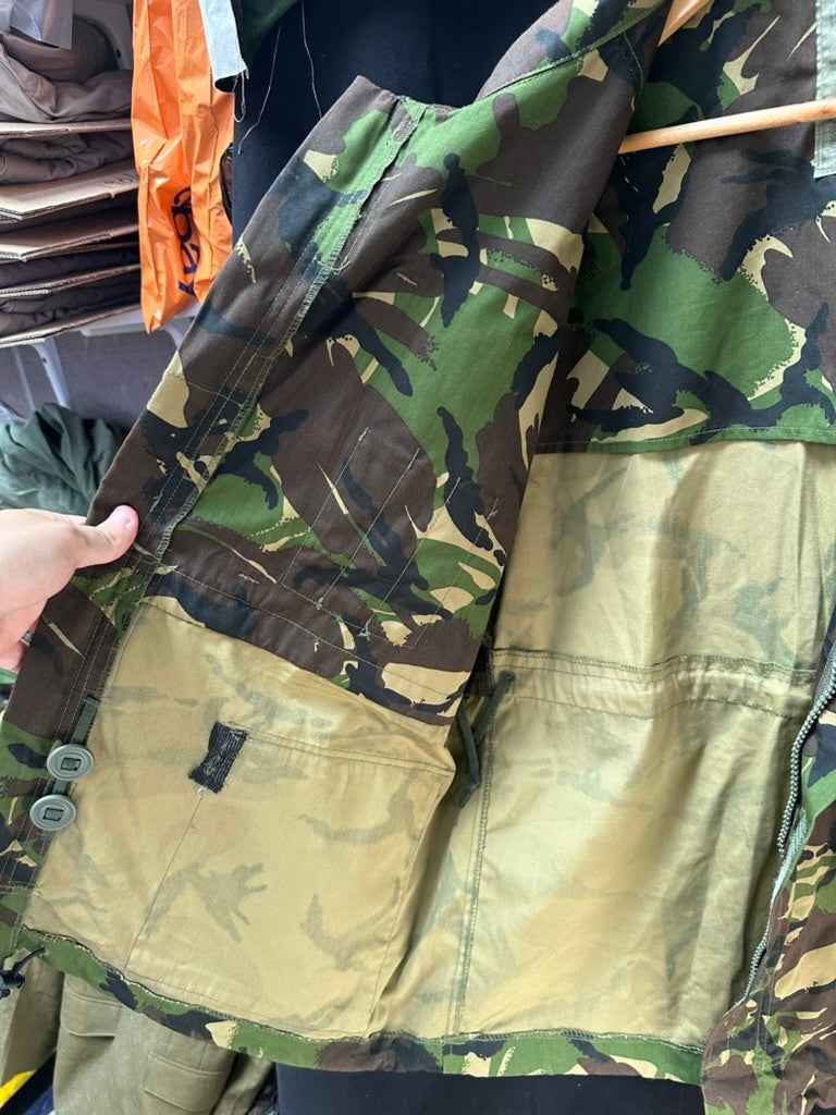 Genuine British Army DPM Camouflaged Combat Field Jacket - Size 160/104 - The Militaria Shop
