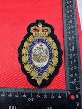 Load image into Gallery viewer, British Army Bullion Embroidered Blazer Badge - Unknown Regiment
