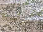 Original WW2 British Army OS Map of Scotland - Perth & Strath Earn - The Militaria Shop