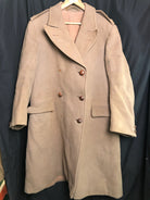 Original WW2 British Army Majors Named Private Purchase Greatcoat - 1945 Dated - The Militaria Shop