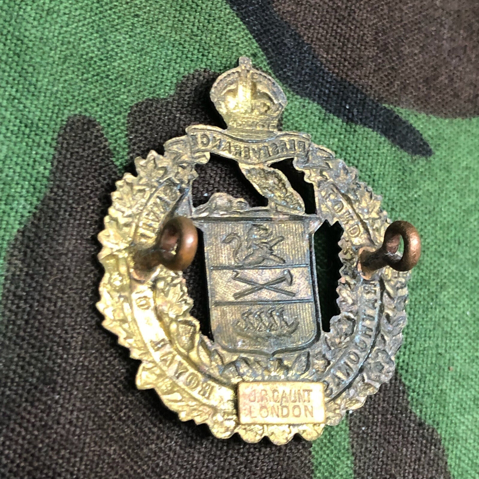 Original Canadian Army Lord Strathcona's Horse (Royal Canadians) Cap Badge - The Militaria Shop