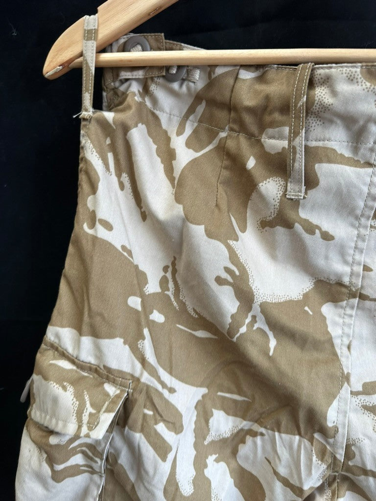 Genuine British Army Desert DPM Camouflaged Shorts - Size 27/76/92 - The Militaria Shop