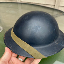 Load image into Gallery viewer, Original Belgian Army Helmet - Ideal for WW2 British Reenactment - Brodie Style
