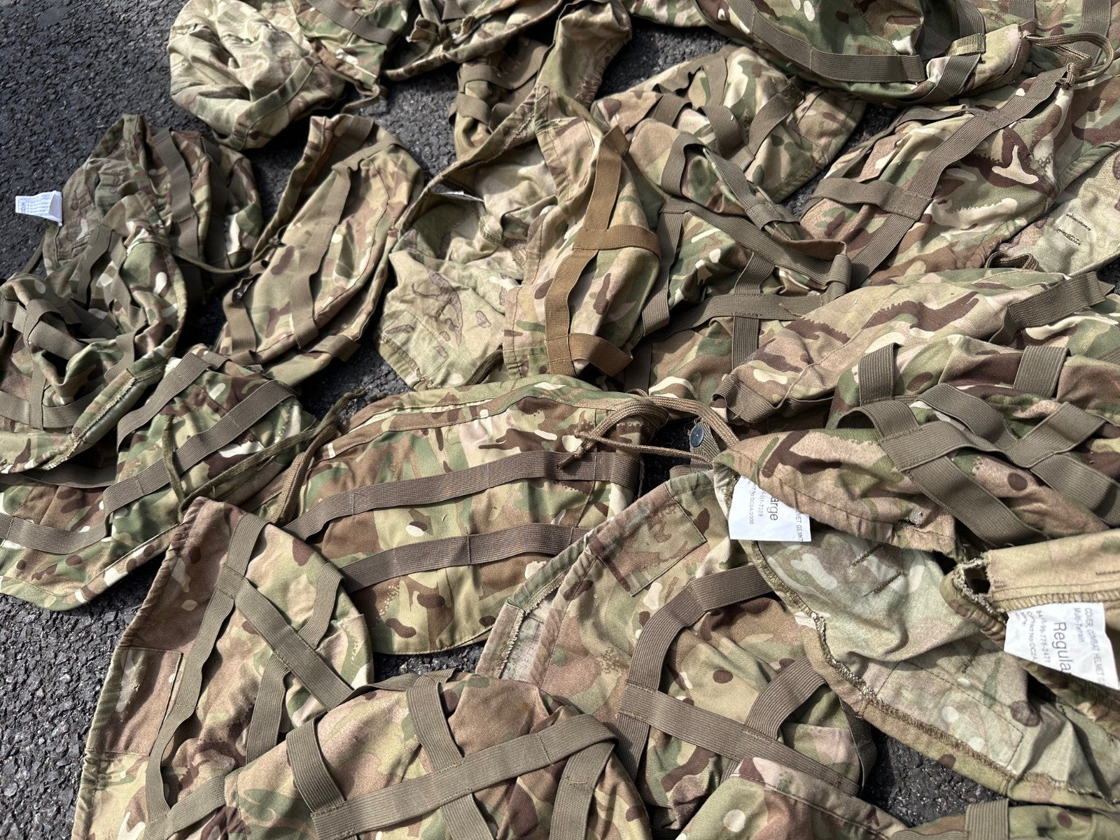 DEALER BULK LOT - 50x MTP Camouflaged Covers Mk6 & Mk7 Mixed Ideal resale stock - The Militaria Shop