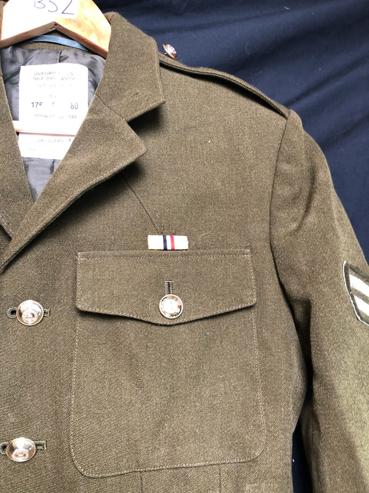 British Army Grade 1 No.2 Dress Uniform Jacket - Size 176/96/80 - The Militaria Shop