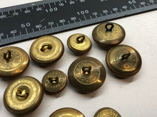 Load image into Gallery viewer, Original WW2 British Army Uniform Buttons - Royal Army Medical Corps RAMC
