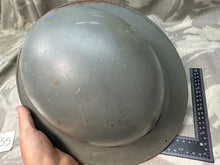 Load image into Gallery viewer, Original WW2 British Home Front Civil Defence Civillian Zuckerman Helmet
