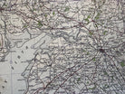Original WW2 British Army GSGS OS Map of Scotland - South West - The Militaria Shop