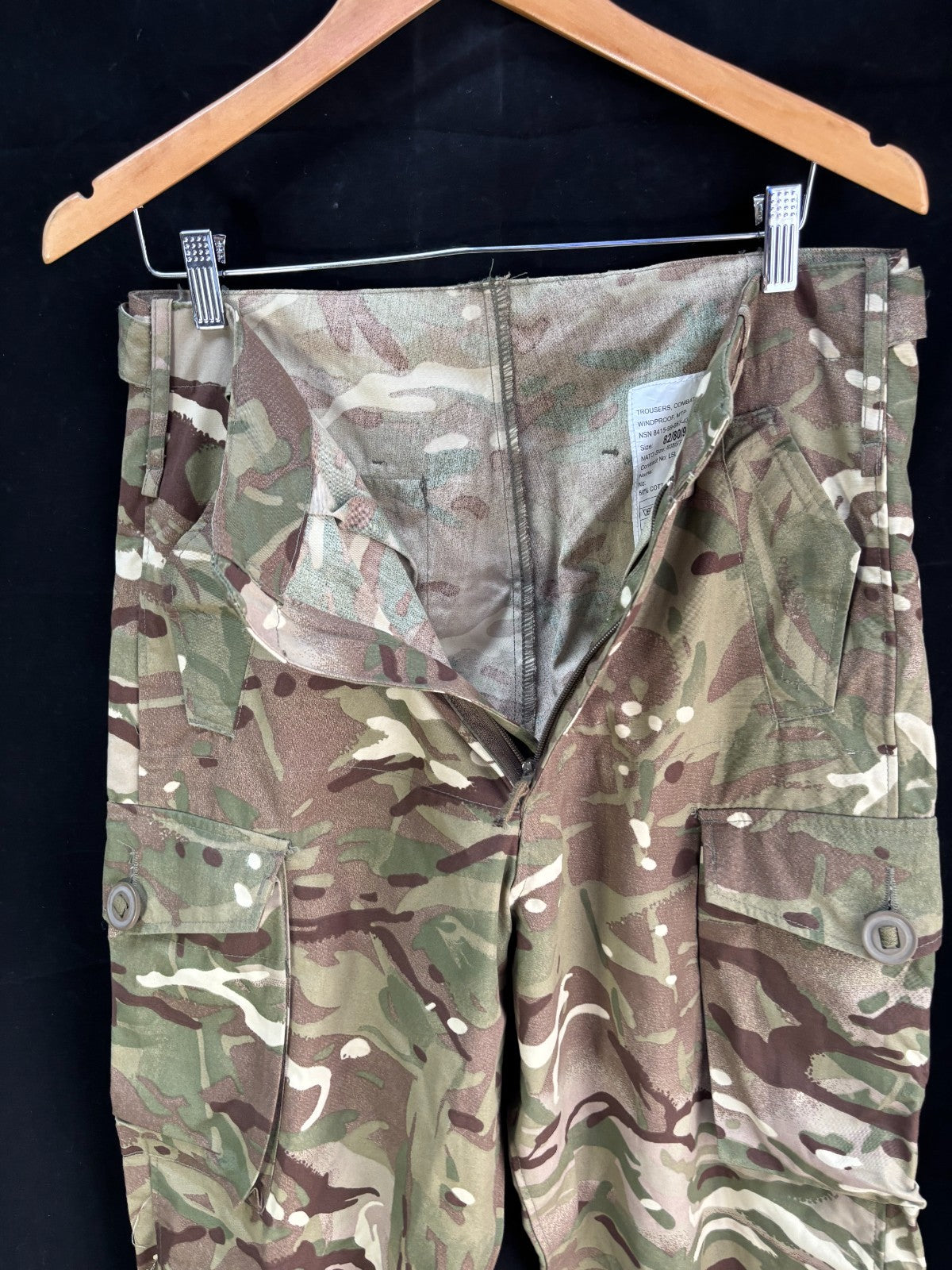 Genuine British Army MTP Combat Windproof Trousers - Size 82/80/96 - The Militaria Shop