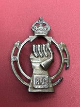 Load image into Gallery viewer, Original WW2 British Army Royal Armoured Corps Cap Badge
