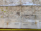 Original WW2 British Army GSGS OS Map England - Swindon & Cirencester - The Militaria Shop