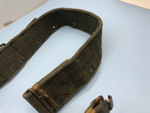 Load image into Gallery viewer, Original WW2 British Army Style Webbing Belt - Size 38&quot; Waist
