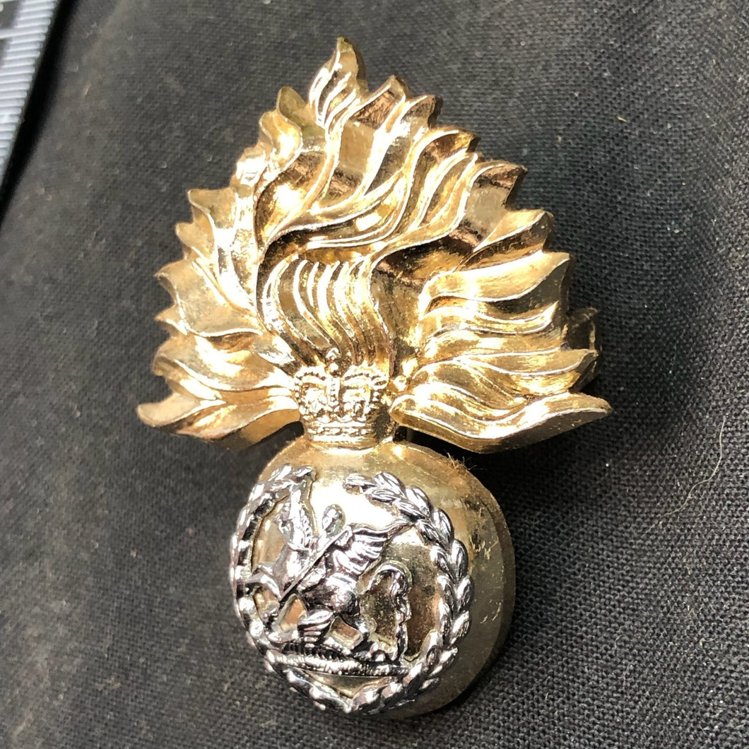 Original British Staybrite Army Cap - Royal Regiment of Fusiliers - The Militaria Shop