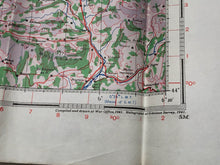 Load image into Gallery viewer, Original WW2 British Army / RAF Map - Lyon France
