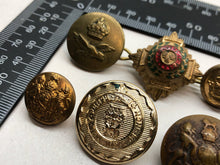 Load image into Gallery viewer, Group lot of British Army Buttons - Some WW2 Pieces
