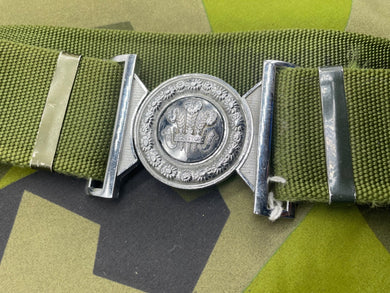 Original British Army Prince of Wales Regiment Belt & Buckle - 42