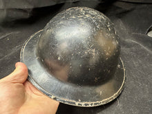 Load image into Gallery viewer, Original WW2 British Civil Defence Home Front Mk2 Brodie Helmet
