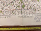 Original WW2 British Army GSGS OS Map of Great Britain - Stoke on Trent - The Militaria Shop