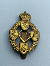 Load image into Gallery viewer, Original WW2 British Army REME Royal Electrical Mechanical Engineers Cap Badge
