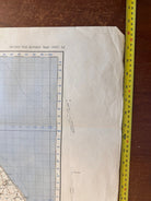 Original WW2 British Army GSGS OS Map of England & Wales - Mouth of the Humber - The Militaria Shop