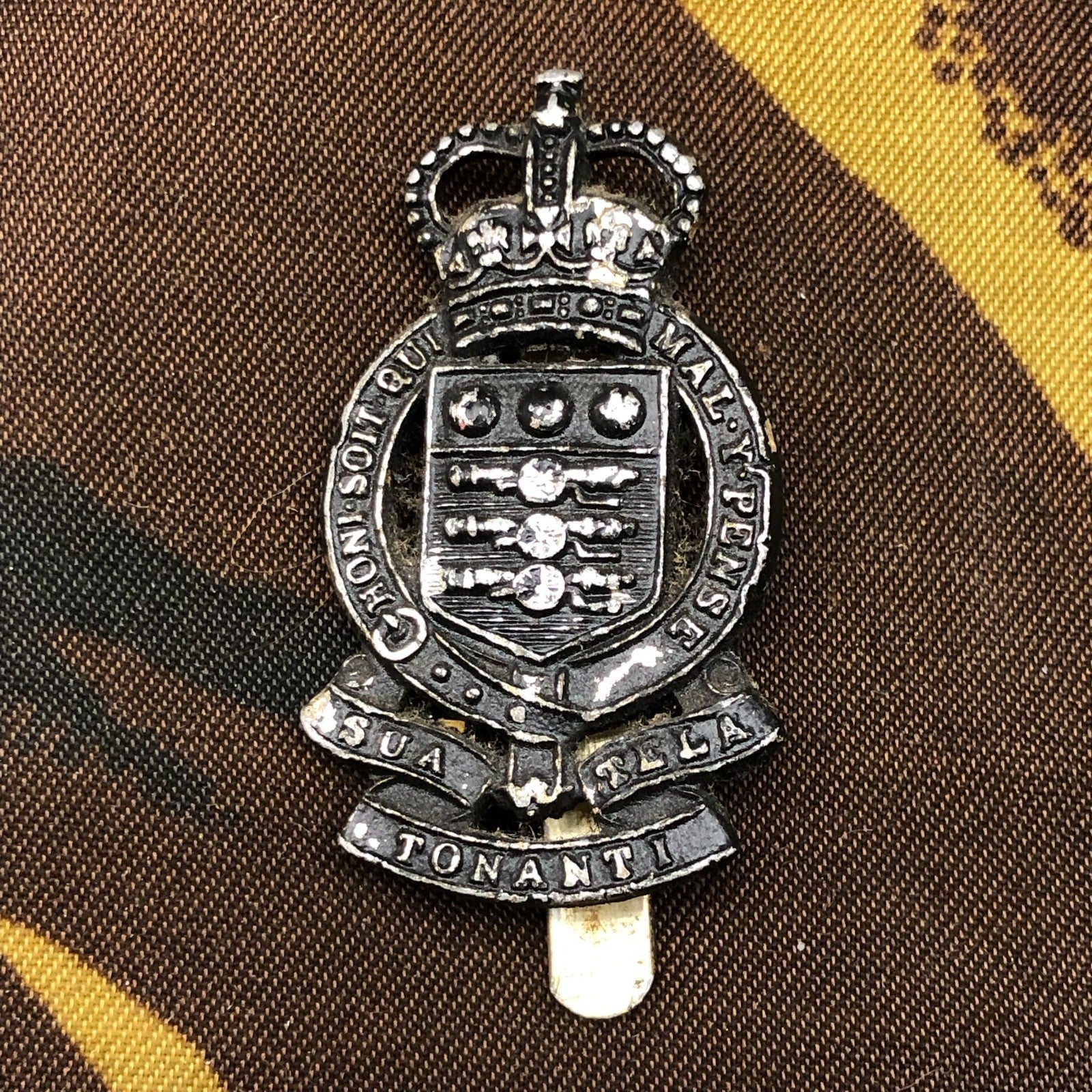 Original British Staybrite Army Cap - Royal Army Ordnance Corps - The Militaria Shop