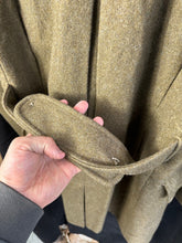 Load image into Gallery viewer, Genuine British Army Dismounted Greatcoat Size 11 - 41&quot; Chest - WW2 Reenactment
