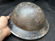 Load image into Gallery viewer, Original WW2 British Civil Defence Home Front Mk2 Brodie Helmet - Named
