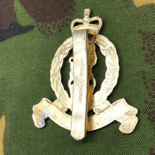 Load image into Gallery viewer, Original British Staybrite Army Cap Badge - Adjutant General&#39;s Corps - The Militaria Shop

